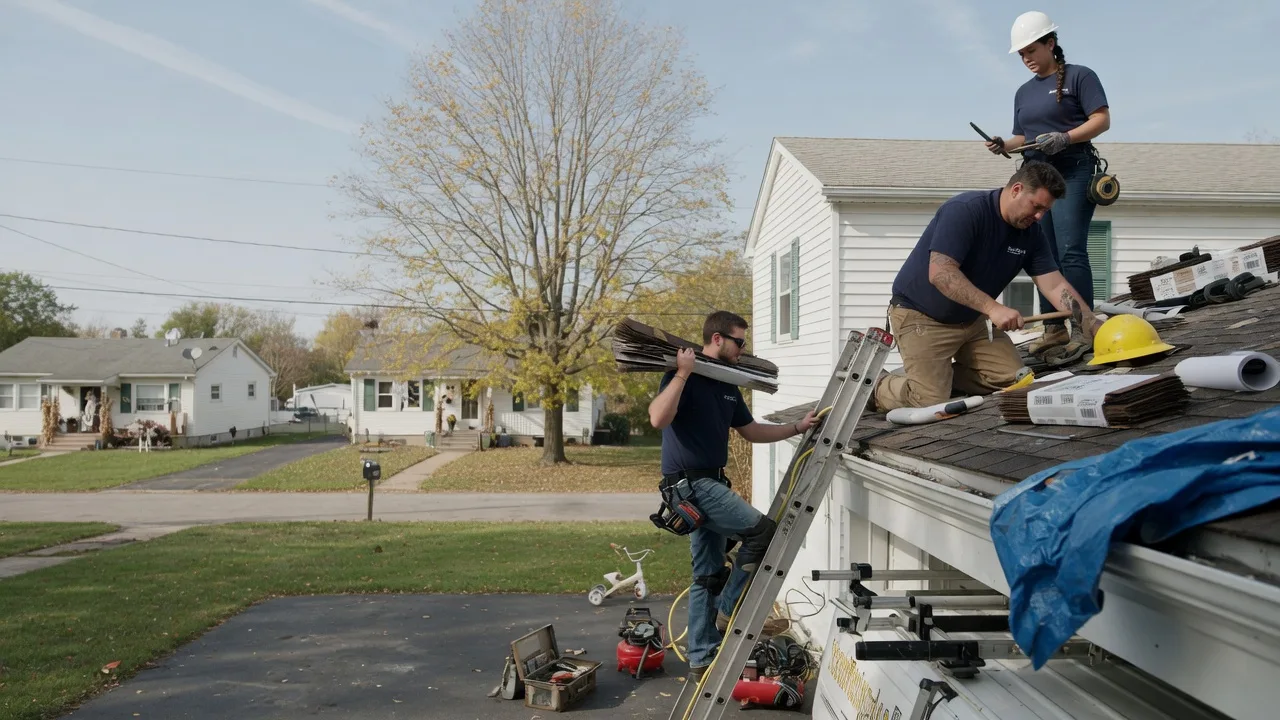 Local Roofing Contractors in Milton, IL near me